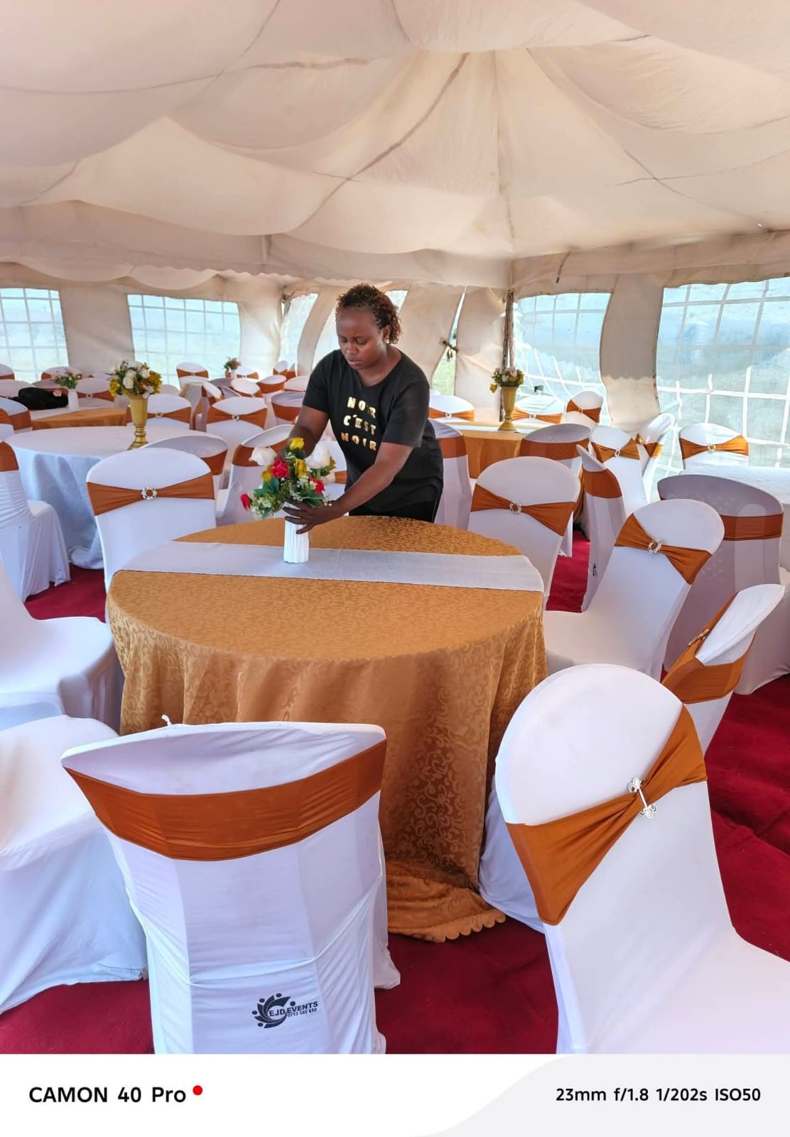 EJD Events and Decor - Elegant Table Setup